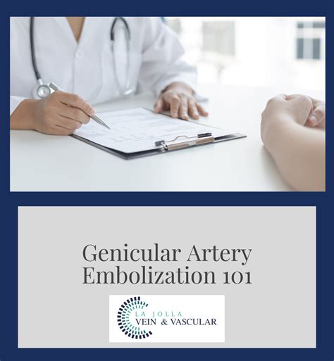 Genicular Artery Embolization Archives La Jolla Vein And Vascular