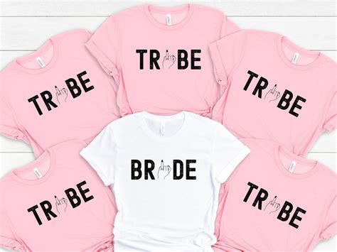 Bride Shirt Tribe Shirts Tribe Team Shirts Bridal Party Shirt Bachelorette Party Tee Bridal