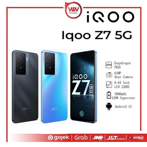 Jual Hp Vivo Iqoo Z G Ram Gb Internal Gb Garansi Resmi Shopee