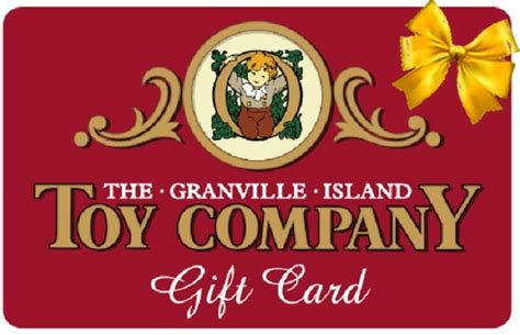 Toy Company T Card The Granville Island Toy Company