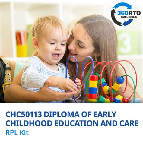 CHC50113 Diploma of Early Childhood Education and Care RPL Kit