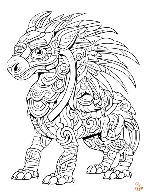 Dibujos Para Colorear De Alebrijes Imprimibles Gratis Para Niños Y Adultos