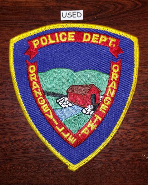 Covered Bridge Police Patch Traders