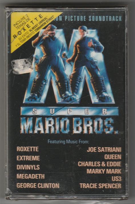 Super Mario Bros. (Original Motion Picture Soundtrack) (Cassette ...