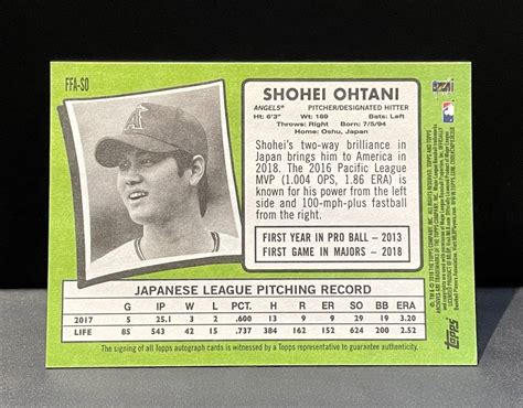 Yahoo オークション 大谷翔平 2018 Topps Archives Fan Favorites Ro