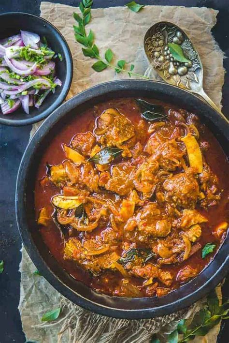 Kerala Style Mutton Curry Recipe Step By Step Video Whiskaffair