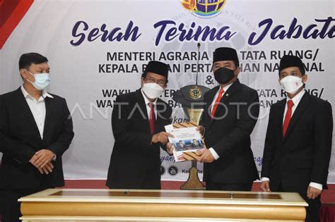 Sertijab Menteri Atr Kepala Bpn Antara Foto