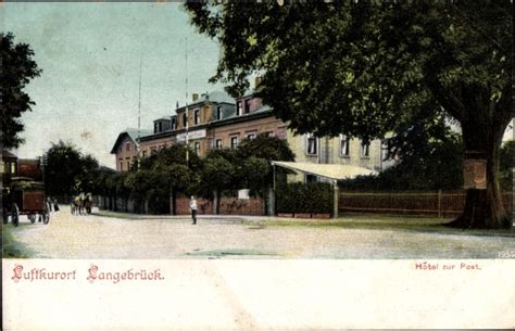 Ansichtskarte Postkarte Dresden Langebr Ck Hotel Zur Akpool De