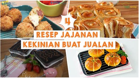 Resep Jajanan Kekinian Buat Jualan Dijamin Laku Dan Repeat Order