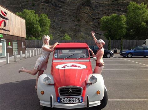 Pin Op 2cv Et Femmes