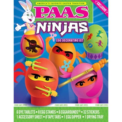 PAAS® Ninjas Easter Egg Decorating Kit, 1 ct - Kroger