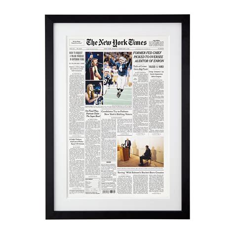 Uncommon Goods | New York Times Custom Front Page Reprint | Birthday News