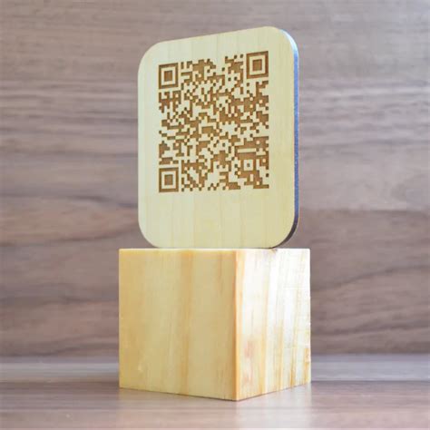 Imprimir C Digos Qr Originales En Madera