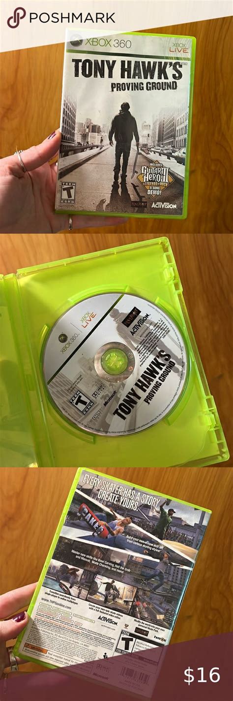 Xbox 360 Tony Hawks Proving Ground Game Proving Grounds Tony Hawk