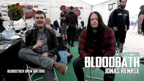 Interview With Jonas Renkse Of Bloodbath At Bloodstock Open Air 2018