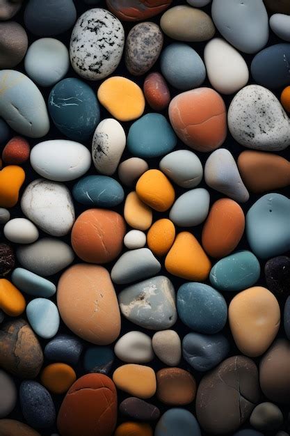 Premium Photo | Pebbles and stones