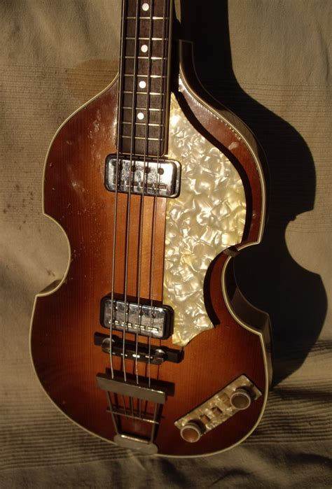 Hofner Violin Bass 500 1 1964 Sunburst Bass For Sale Hendrix Guitars