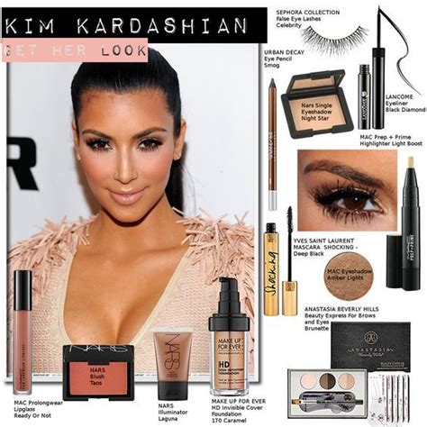 Kim Kardashian Makeup Products She Wear Brands And Names Kim