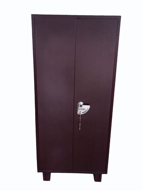 2 Door With Locker Dark Violet Mild Steel Almirah Without Mirror At Rs