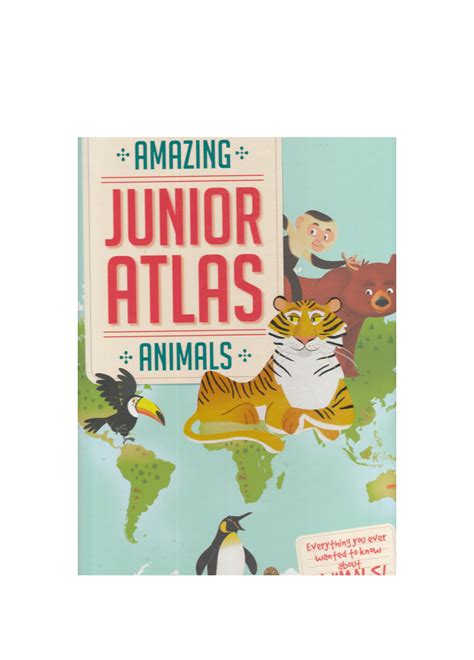 Yoyo Books Amazing Junior Atlas Animals Çok Renkli