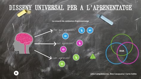 Disseny Universal Per A L Aprenentatge