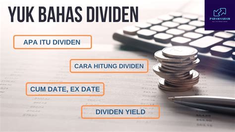 Bahas Semua Tentang Dividen Apa Itu Dividen Saham Dividen Yield