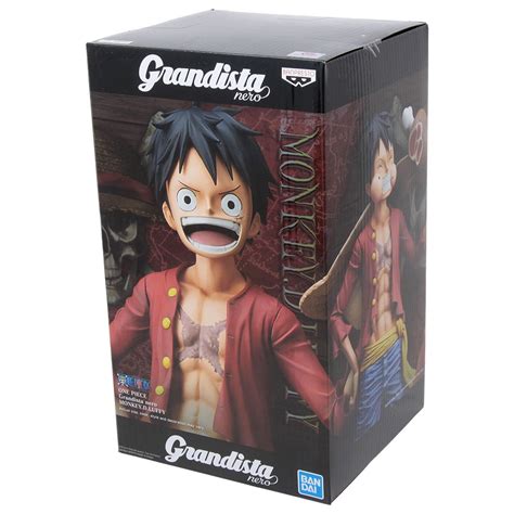 Banpresto One Piece Grandista Nero Monkey D Luffy Figure Tan