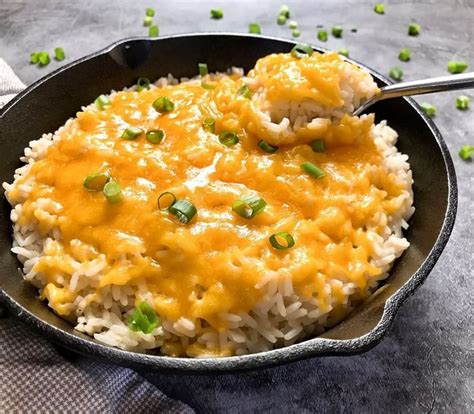 Yummy East To Make Cheesy Rice Recipe For Children