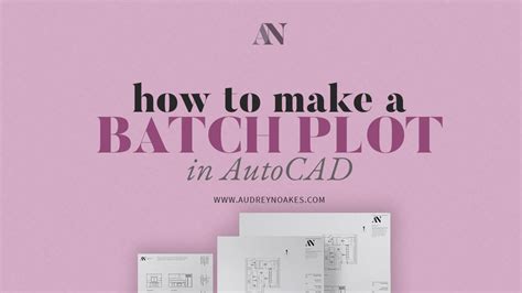 Batch Plot How To Plot Multiple Pages To Pdf In Autocad Youtube