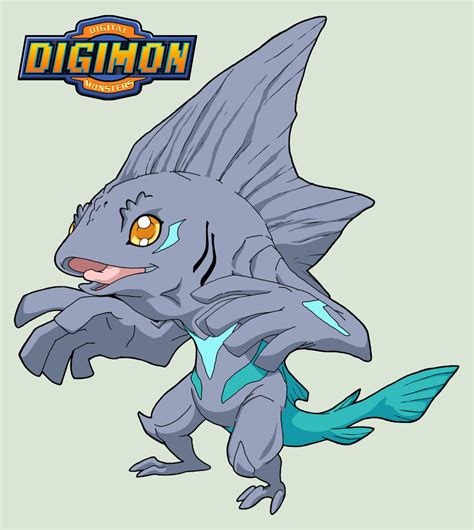 Digimon OC - SCALMON - Rookie by Dzemil69 on DeviantArt