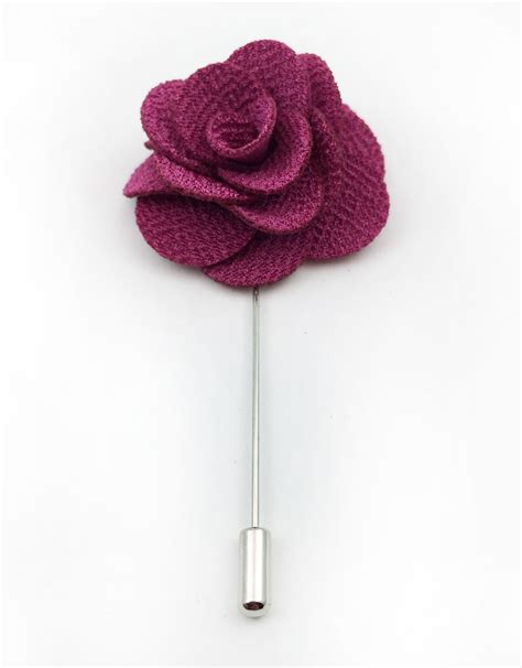 Wild Rose Pink Lapel Flower Pin Flower Lapel Pin Flower Pins Lapel