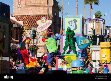 Walt Disney World Main Street Parade Stock Photo - Alamy