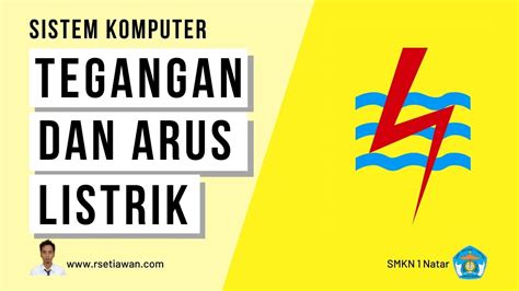 Perbedaan Arus Listrik Dan Tegangan Listrik Tabel Rumus The Best Porn