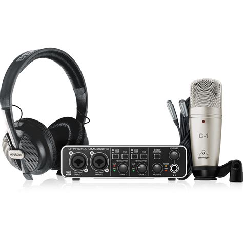 Behringer U Phoria Studio Pro Recording Podcasting Bundle Marshall Music