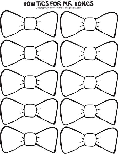 Mens Bow Tie Coloring Page Coloring Pages