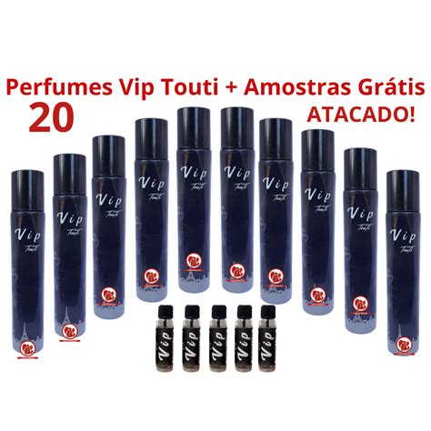 Kit Perfumes Vip Touti Em Atacado Mais Amostras Gr Tis Shopee