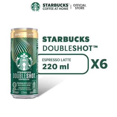 Jual Starbucks Doubleshot Espresso Latte Kaleng Ml X Ml Kota