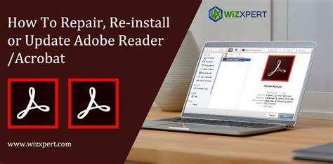 Repair Re Install Update Adobe Reader Acrobat Guide 2021