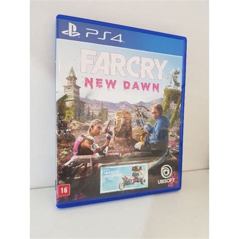 Farcry New Dawn PS4 Jogo Mídia Física Usado Português Shopee Brasil