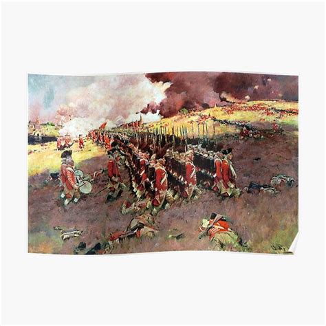 Battle of Bunker Hill - Howard Pyle Premium Matte Vertical Poster sold by Ian Robson | SKU ...