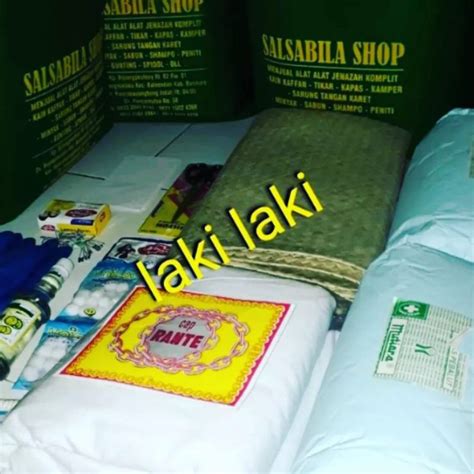 Jual Paket Kain Kafan Lengkap Untuk Jenazah Laki Laki Dan Untuk Jenazah