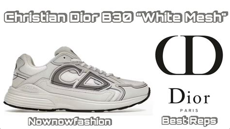 Rep Dior B S White Mesh Youtube