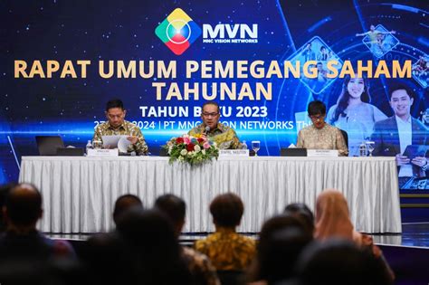 Foto Rupst Mnc Vision Network Rombak Jajaran Direksi Dan Komisaris