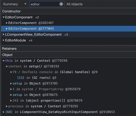 Editor Component Memory Leak Issue 287 Tinymce Tinymce Angular