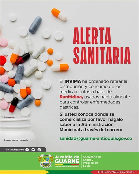 Alerta Sanitaria RANITIDINA