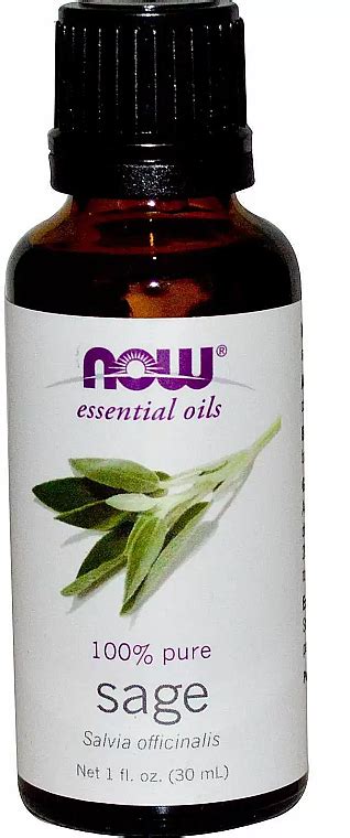 Now Foods Essential Oils 100 Pure Sage Aceite Esencial De Salvia 100