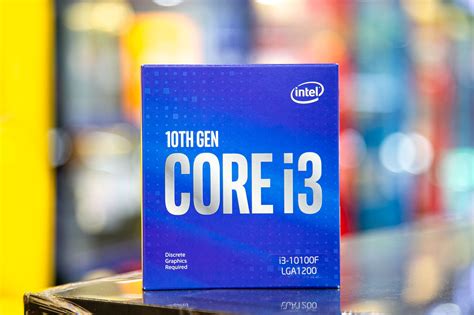 Cpu Intel Core I3 10100f 360 Up To 430ghz 6m 4 Cores 8 Threads Box Chính Hãng