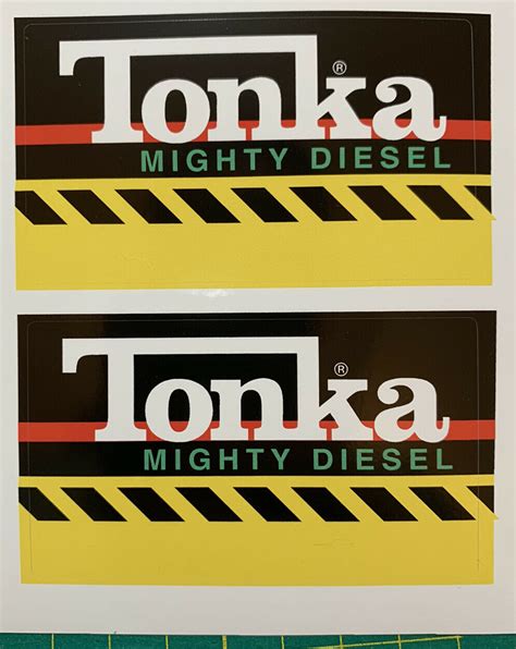 Tonka™ Replacement Decals – OKBrickWorks