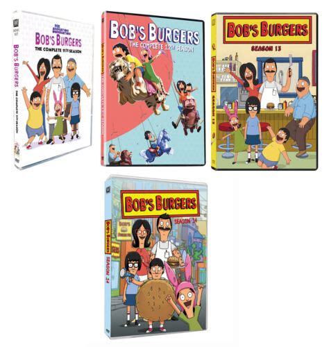 Bob S Burgers The Complete Season 11 12 13 14 15 PART 1 2 3Disc Box