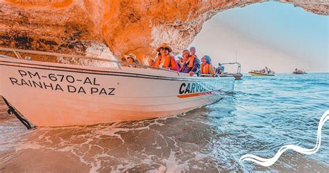 Marinha Beach And Benagil Cave Boat Tour From Carvoeiro Tours In Algarve